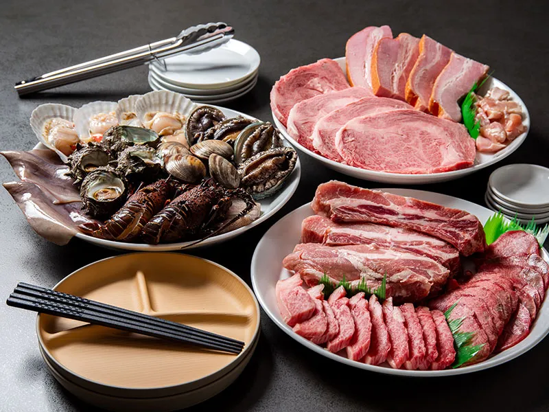 ハイグレードBBQ食材セット（1人前）